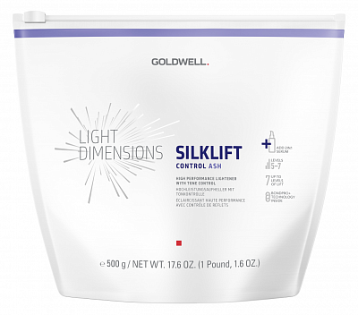 Goldwell LightDimensions Silklift Tone Control Ash Level 5-7 Осветляющий порошок 