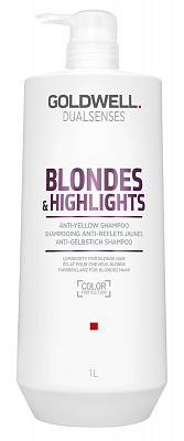 Goldwell Dualsenses Blondes & Highlights Шампунь против желтизны для осветленных волос 