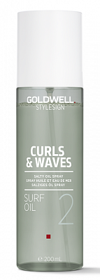 Goldwell Stylesign C&W Surf Oil Спрей-масло с морской солью для создания пляжных локонов 