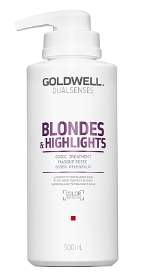 Goldwell Dualsenses Blondes & Highlights Интенсивный уход за 60 секунд для осветленных волос 