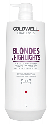 Goldwell Dualsenses Blondes & Highlights Кондиционер против желтизны для осветленных волос 