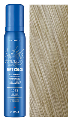 Goldwell LightDimensions Soft Color Мягкая тонирующая пенка для волос 10BS 