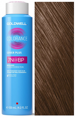 Goldwell Colorance 7N@BP GREY средний блонд с бежево-перламутровым сиянием (шоколадный перламутр) 